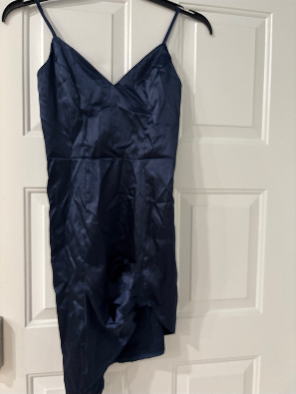CBR New Navy Blue satin dress💙